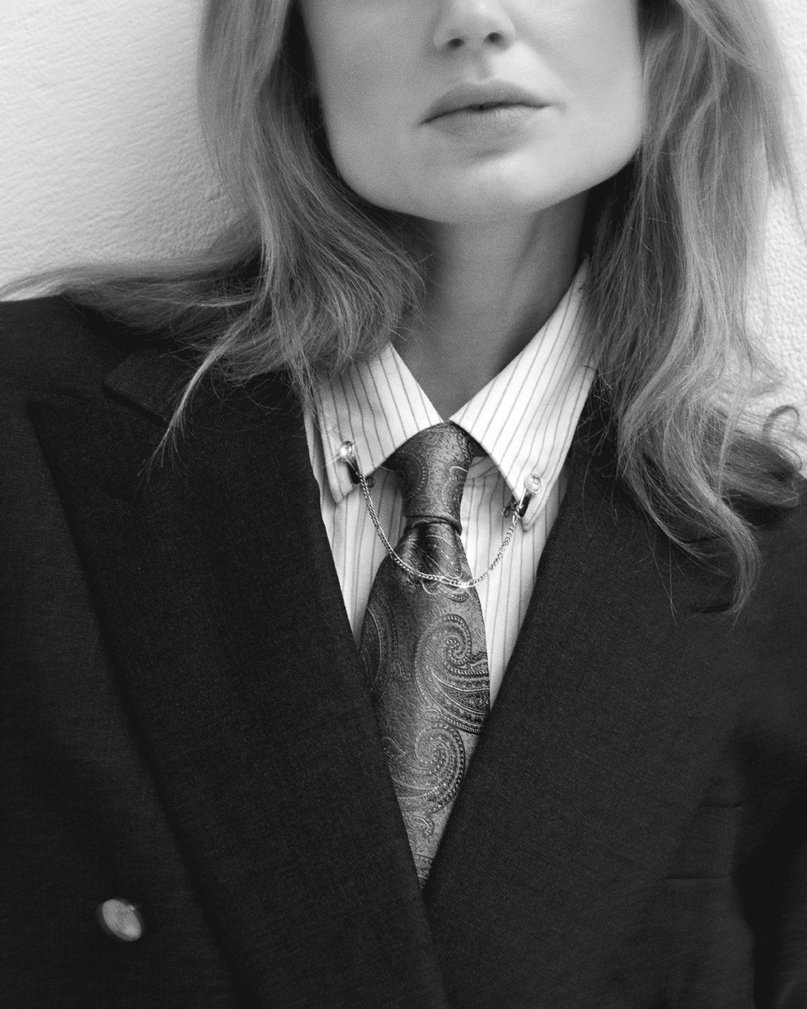 Burberrys paisley vintage silk tie