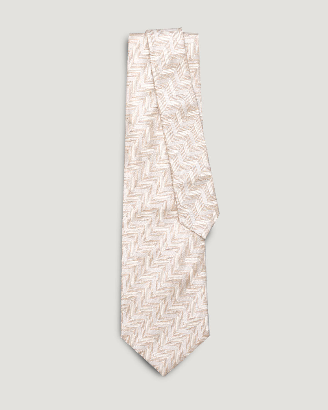 Armani geometric vintage silk tie