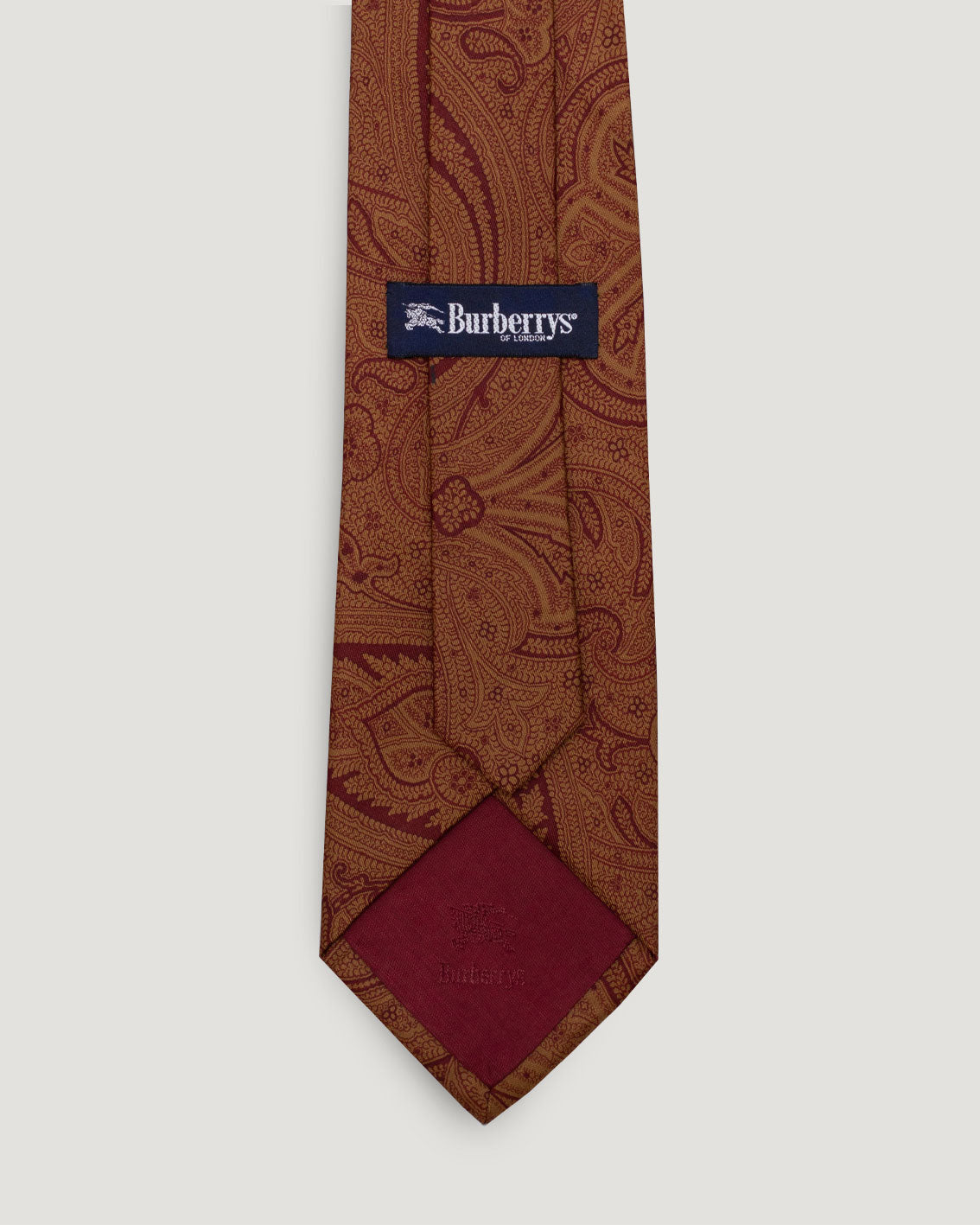 Burberrys paisley II vintage silk tie
