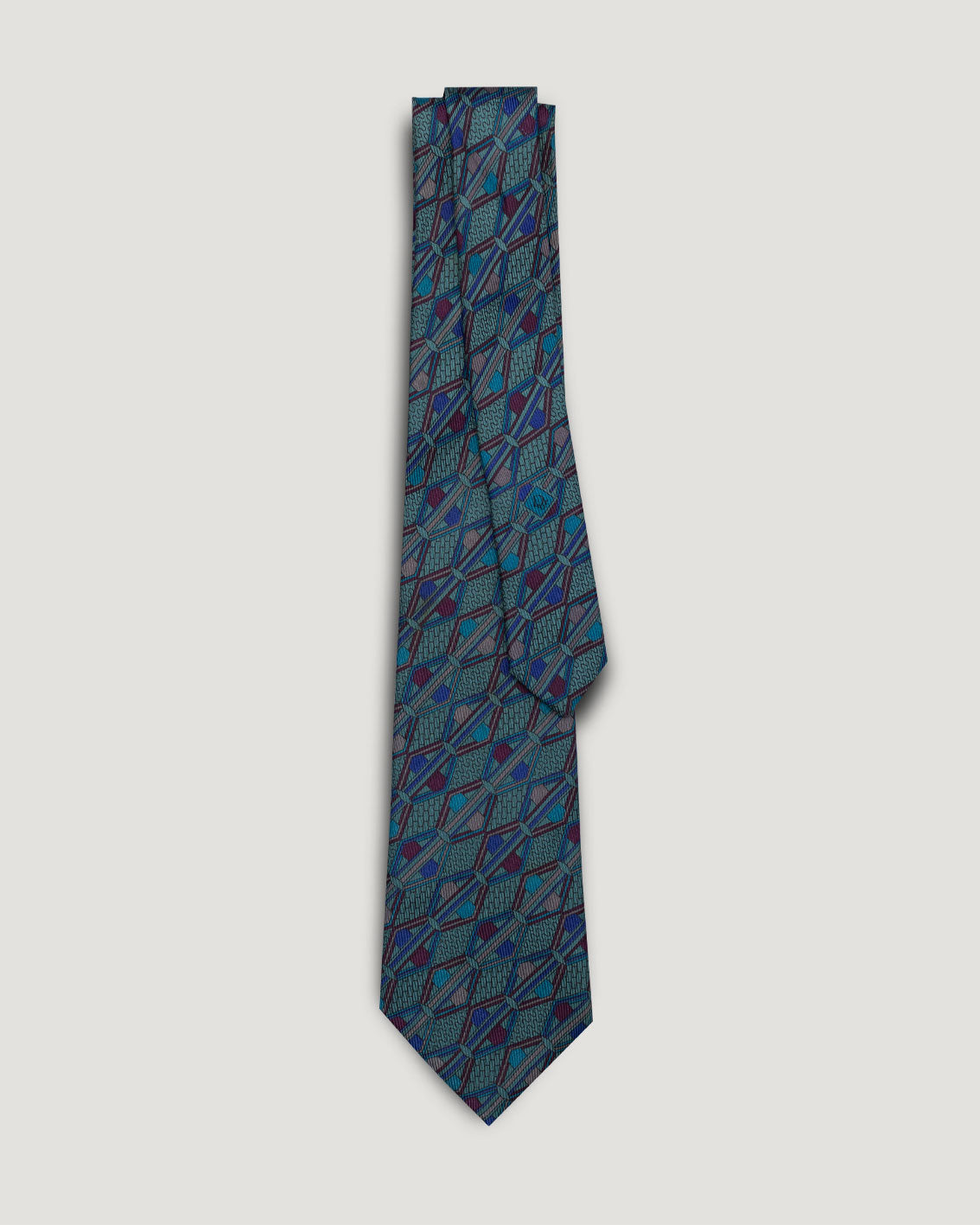 Vintage Dior geometric tie