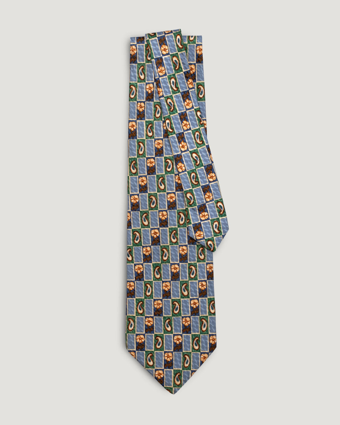 Dolce & Gabanna geometric vintage silk tie
