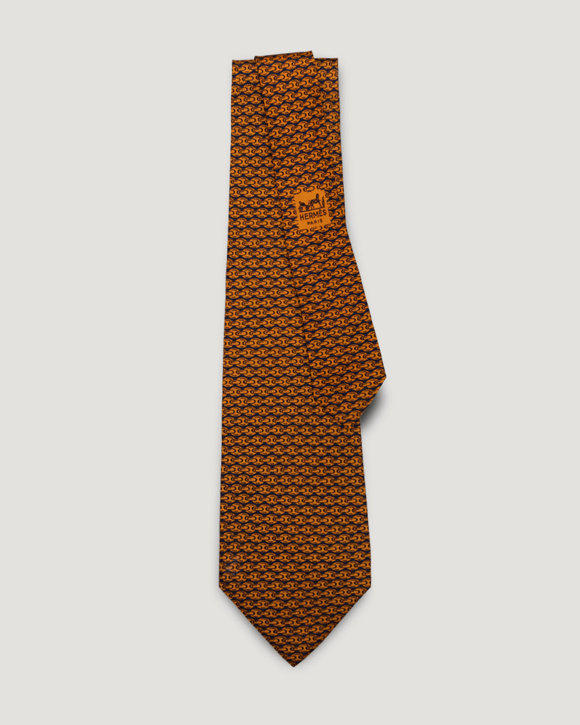 Vintage Hermès equestrian tie