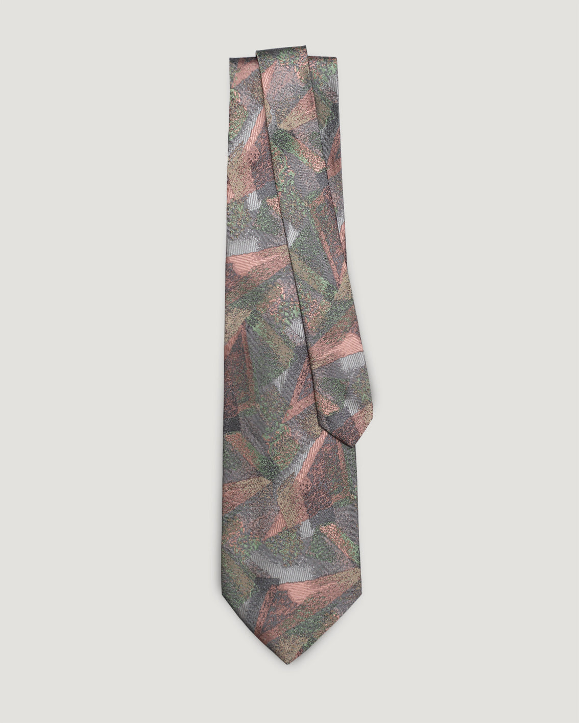 Kenzo abstract pattern vintage silk tie