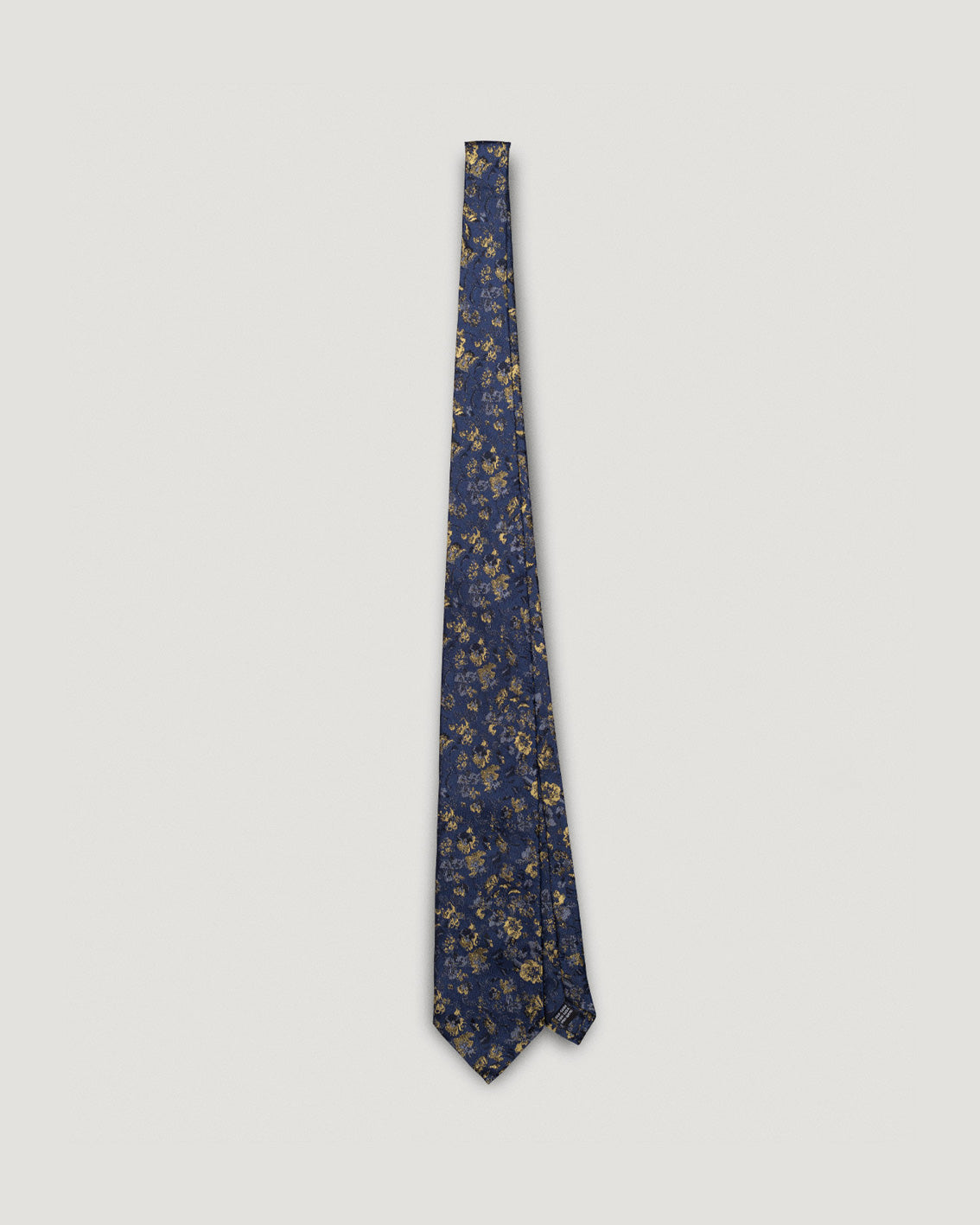 Vittorio lilac gold floral silk tie floral silk tie